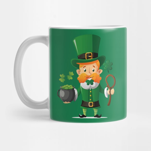 Lucky leprechaun st patrick's day by YuriArt